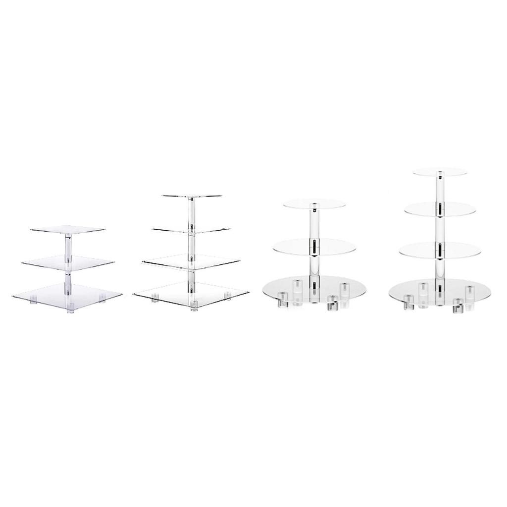 Footwear Cupcake Dessert Screen Tiered Platter for Stable Cupcake Hinter