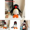 Plush Black Fish Hugging Backpack For Girls With Zipper Closure And Inner Card Pocket