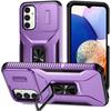 Samsung Galaxy A05s Case, Slide Lens Lid, Purple