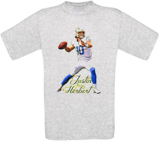 Justin Herbert Los Angeles Calcio T-Shirt XXL