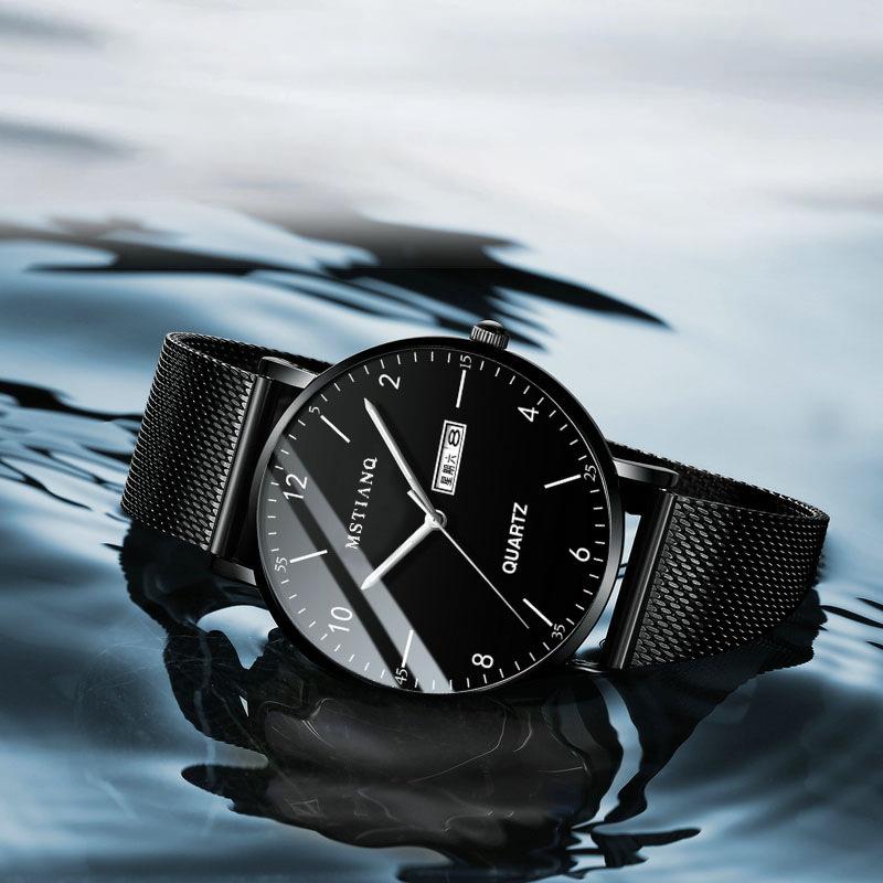 Fashion Men'S Watch High Value Luminous Men'S High Sense Business Watch College Student Trend Quartz Watch