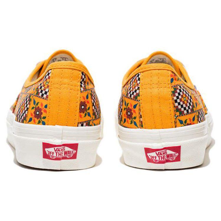 Vans Αυθεντικά 44 DX Anaheim Factory - Καρό Πλακάκια Unisex Αθλητικά Παπούτσια Πορτοκαλί Λαμπερό Κίτρινο VN0A5KX4AXA