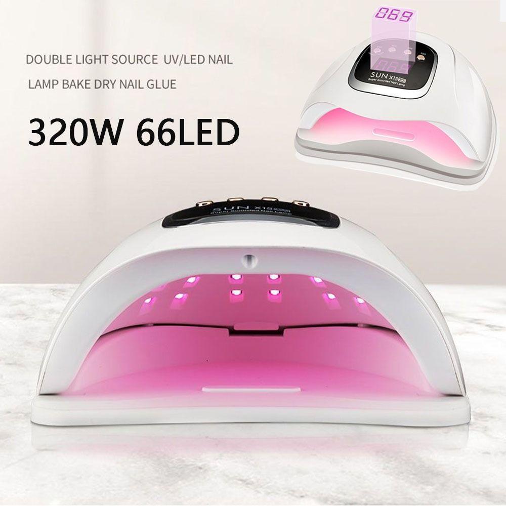 66 UV LED UV LED Nail Dryer 320W Gel Color Dryer SUNX15MAX Gel Nail Dryer  Manicure