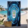 Manchester City Printed Beach Towel Quick Dry Soft TowelPortable Large Rectangular Beach Blanket for Travel Swimming Pool