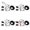 4sets Motorcycle Engine Carburetor Repair Kit Configure Vacuum Diaphragm and Float for Yamaha FJ1100 FJ1200 FJ1200A ABS