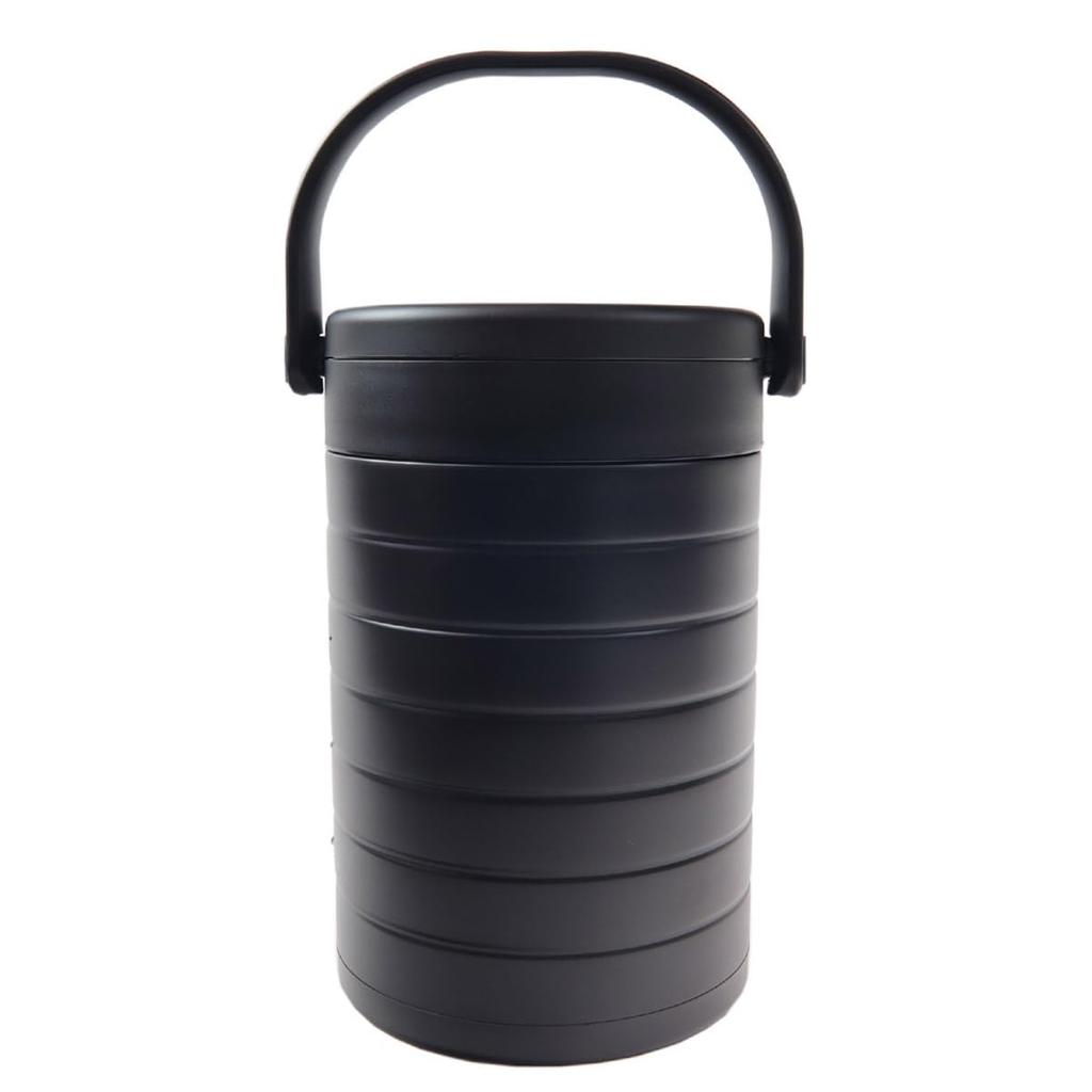 FieldCore Vacuum Hybrid Ungefähr Ungefähr 4 Kalte Thermo Tragbare Camping Kühlbox Club 2023 Behälter, Grau, 4,6L, 500mL, Silikon, Stücke,