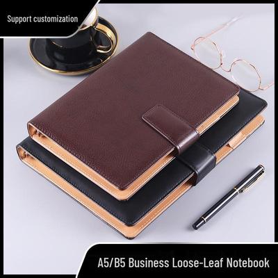 B5 Detachable Ring Binder Notebook with Custom Logo for Business Meetings