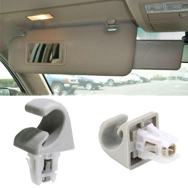 Compatible Sun Visor Clips 74348-06030 for Toyota Corolla, Camry, and Similar Vehicles