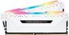 CORSAIR VENGEANCE RGB PRO Series 16GB DDR4 2666MHz Desktop Memory Module X CMW16GX4M2A2666C16W (2 8GB)