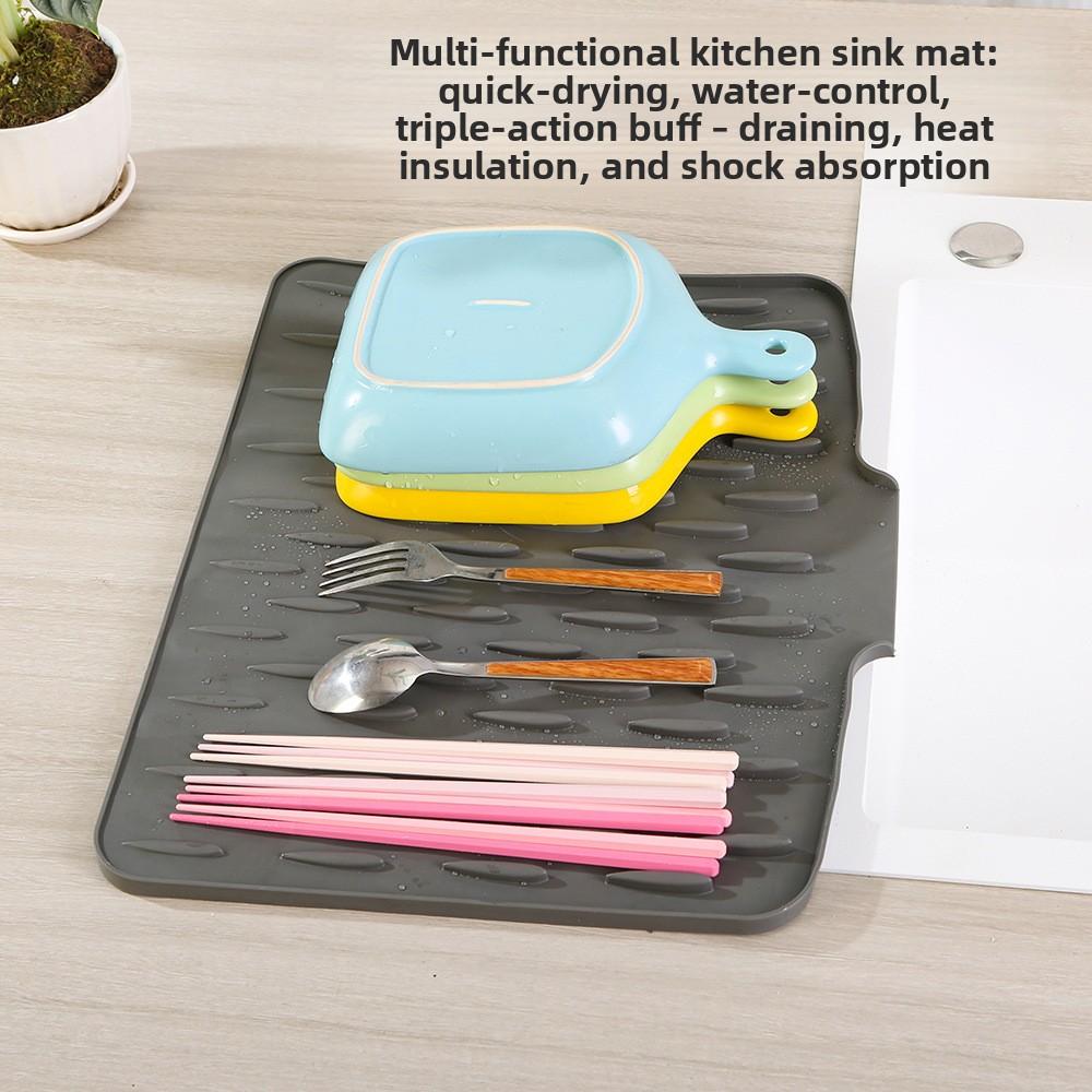 Tableware Kitchen Drain Mat Insulation Mat Household Countertop Coaster Drying Mat