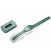 Pâine din plastic Instrument pentru șchioapă Raclătorie pentru panificație Cuțit pentru pâine/Tăiător/Tăiător Pâine pentru aluat Pâine șchiopătă cu lame Cuțit curbat cu arc de baghetă