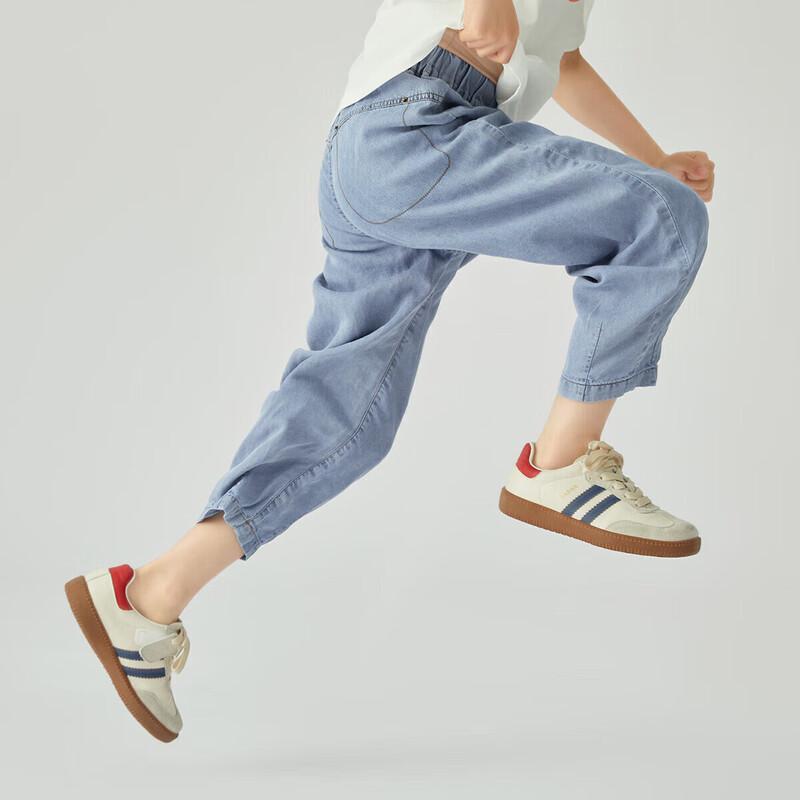 

Duojiajia Boys Soft Tencel Loose Straight Denim Pants 110