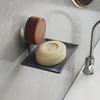 Suction Cup Soap Rack Toilet Non-punching Wall Hanging Drain Soap Holder Washstand Bathroom Wall Soap Box