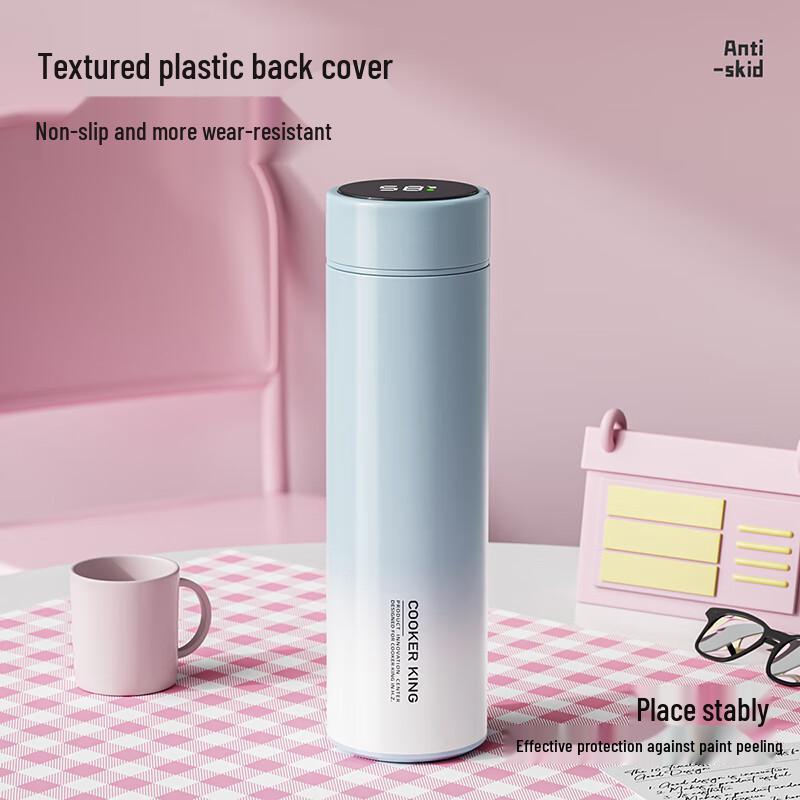 Chuda Huang 316L Stainless Steel Smart Temperature Display Tea Thermos
