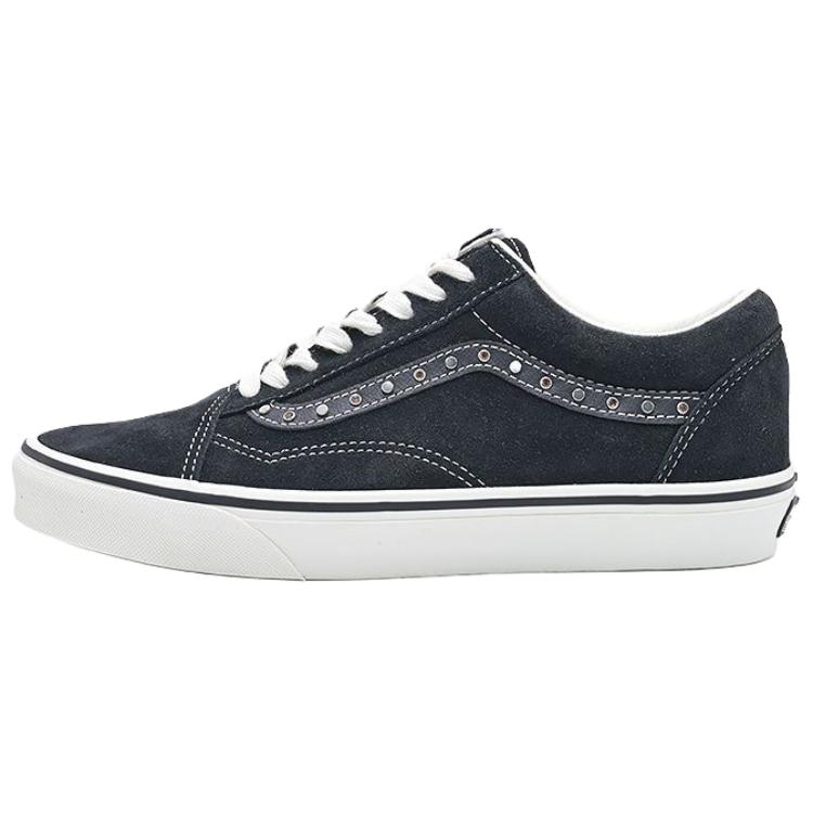 

New Vans Old Skool Abrasion Resistant Low top Skateboard Shoes Unisex Black White VN000V25B5T 43