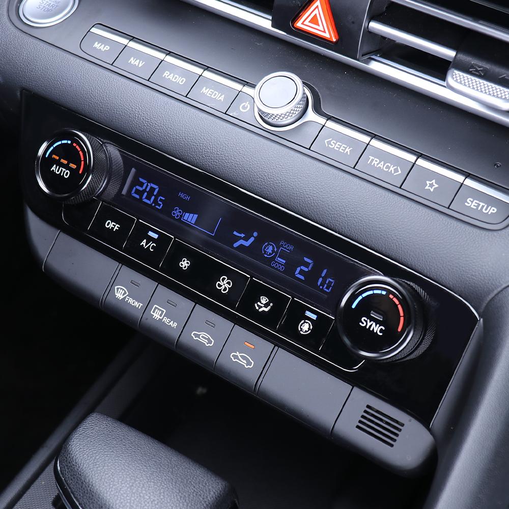 Cars Accessories Air Conditional Ring Cover Trim For Hyundai Elantra CN7 /CN7 N -2025 Car Decoration Styling Upgrade