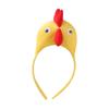 Accessoire de tête Poussin Dessin Animé Bandeau Nouveauté 3D Accessoire de Tête Unique Fête Bandeau Tête de Poulet Festival