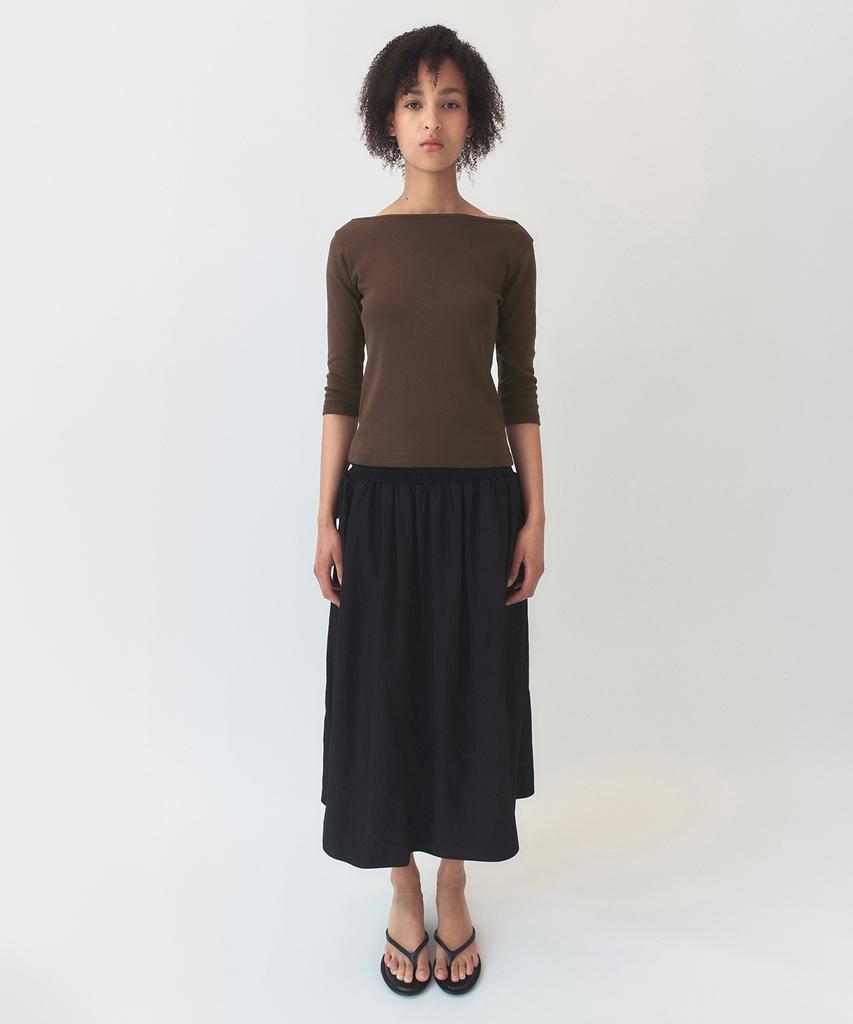 Simeteuligpeosenteu Smocking Skirt / Black