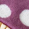 Mushroom Themed Hand Towel Coral Fleece Fabric Soft and Absorbent for Everyday Use