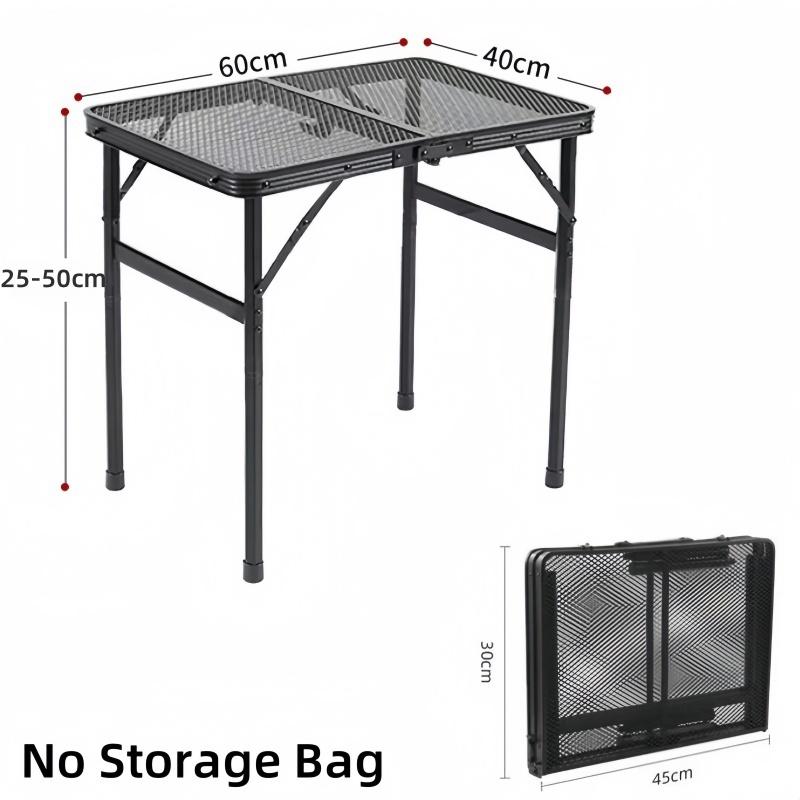 

Портативный складной стол для отдыха на открытом воздухе, регулируемая высота, кемпинговый стол, легкие столы для пикника из алюминиевого сплава, тактический стол IGT