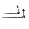 Dual-Purpose Suspended Cymbal Stand with Angled/Straight Pole & Mic Clip