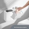Wall-mounted Square Storage Box with Semi-lift Lid for Sundries, Bathroom Tissue, Mobile Phone, Trash Bag, Dustproof Storage