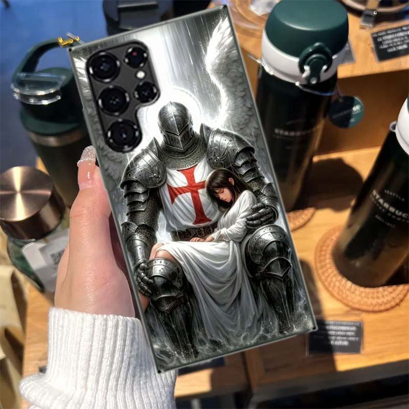 The Bright Red Crusade Cases Phone Case for Samsung Galaxy S26 Ultra S25 Edge S24 S23 FE S21 Plus S20 S22 S10 Cover TPU Capa She
