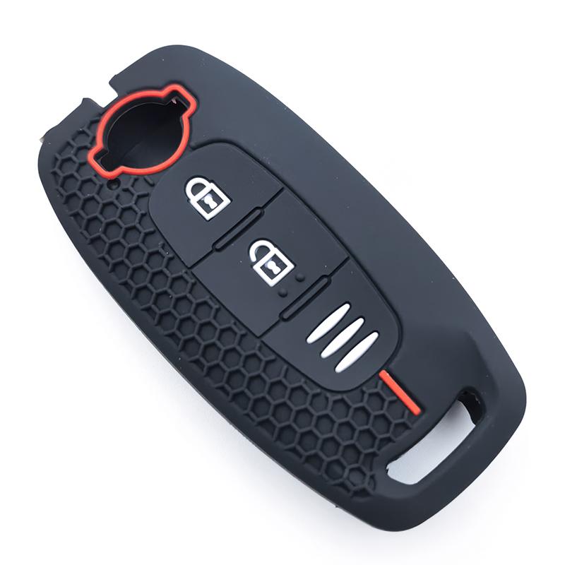 Silicone Remote Key Cover Case For Nissan Versa X-Trail T33 Serena Rouge Kicks Pathfinder Ariya Rogue Car Accessories