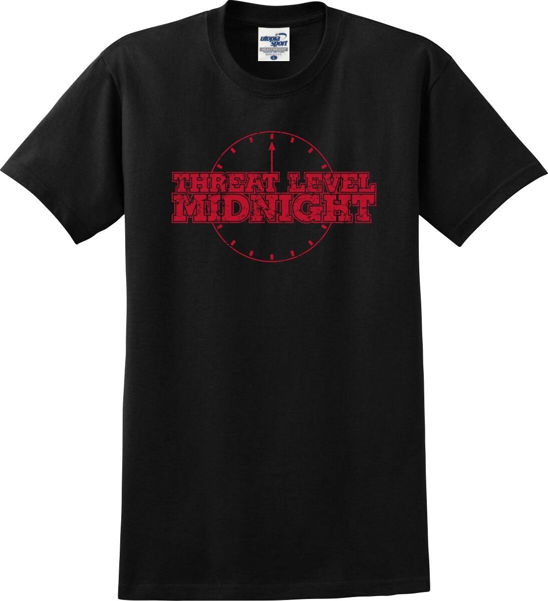 Threat Level Midnight Funny Unisex T shirt (S-5X) M