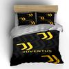 Yellow Juventus logo pattern. Bedding sets Duvet cover sets Duvet covers Pillowcases(1 * Duvet Cover 2 * Pillowcases without duvet insert)