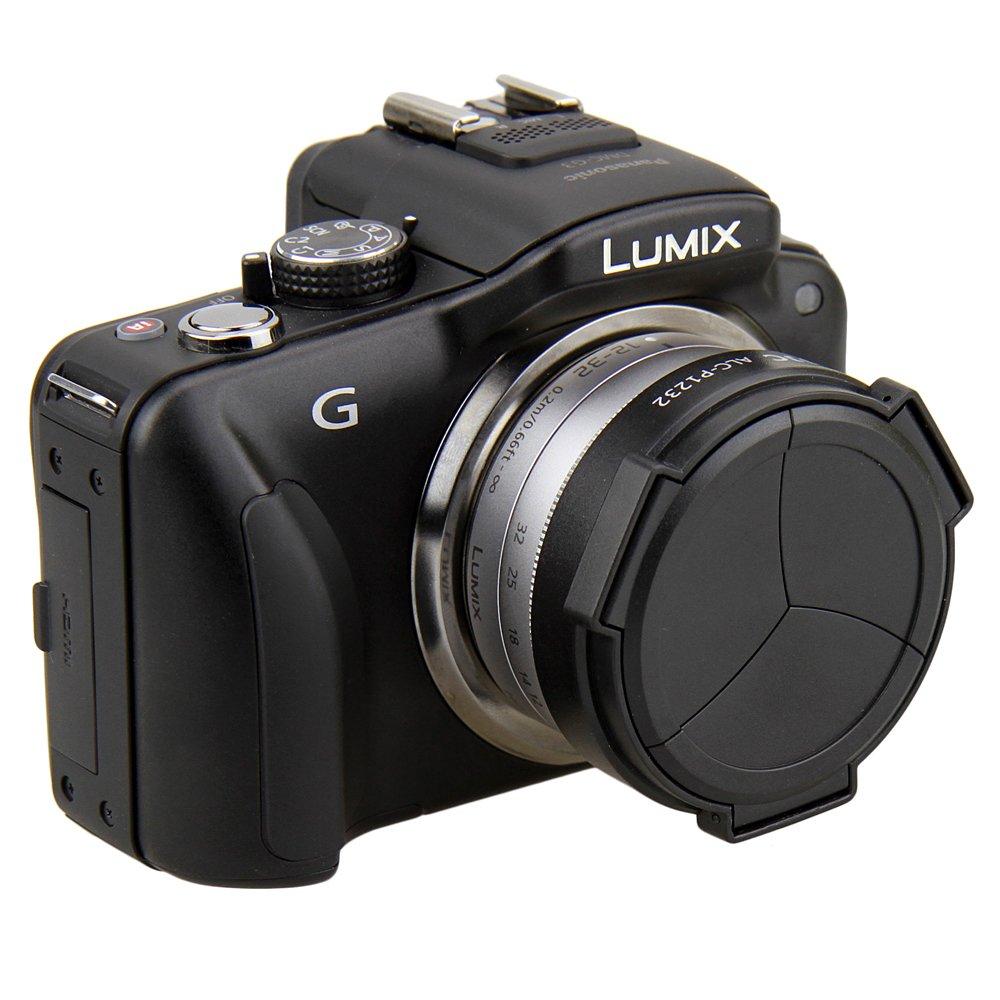 JJC LUMIX G VARIO 12-32 mm 3,5-5,6 spezieller automatischer Objektivdeckel ALC-P1232