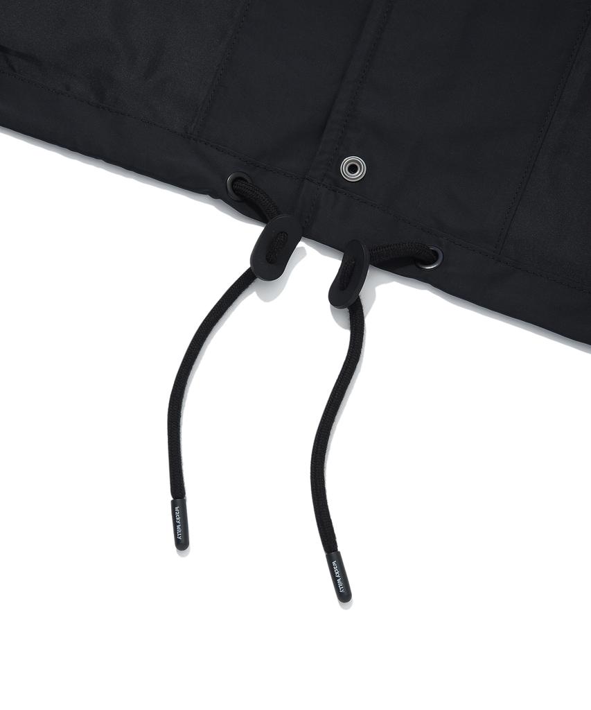Wacky Willy Typo Coach Jacket Black