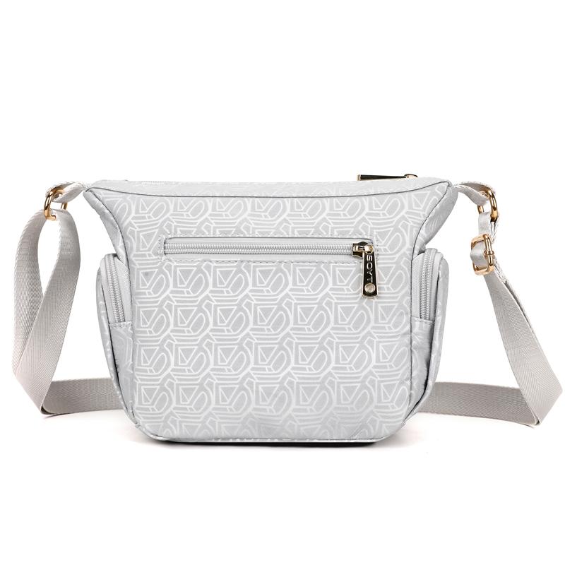 Women's Nylon Tote Bag Shoulder Bag Multi-compartment Mother Bag Lightweight Crossbody Bag