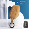 Alcantara For Toyota Rav 4 Xa50 Camry Corolla Suede Car Key Case Shell Remote Cover Keychain Protector Auto Accessories
