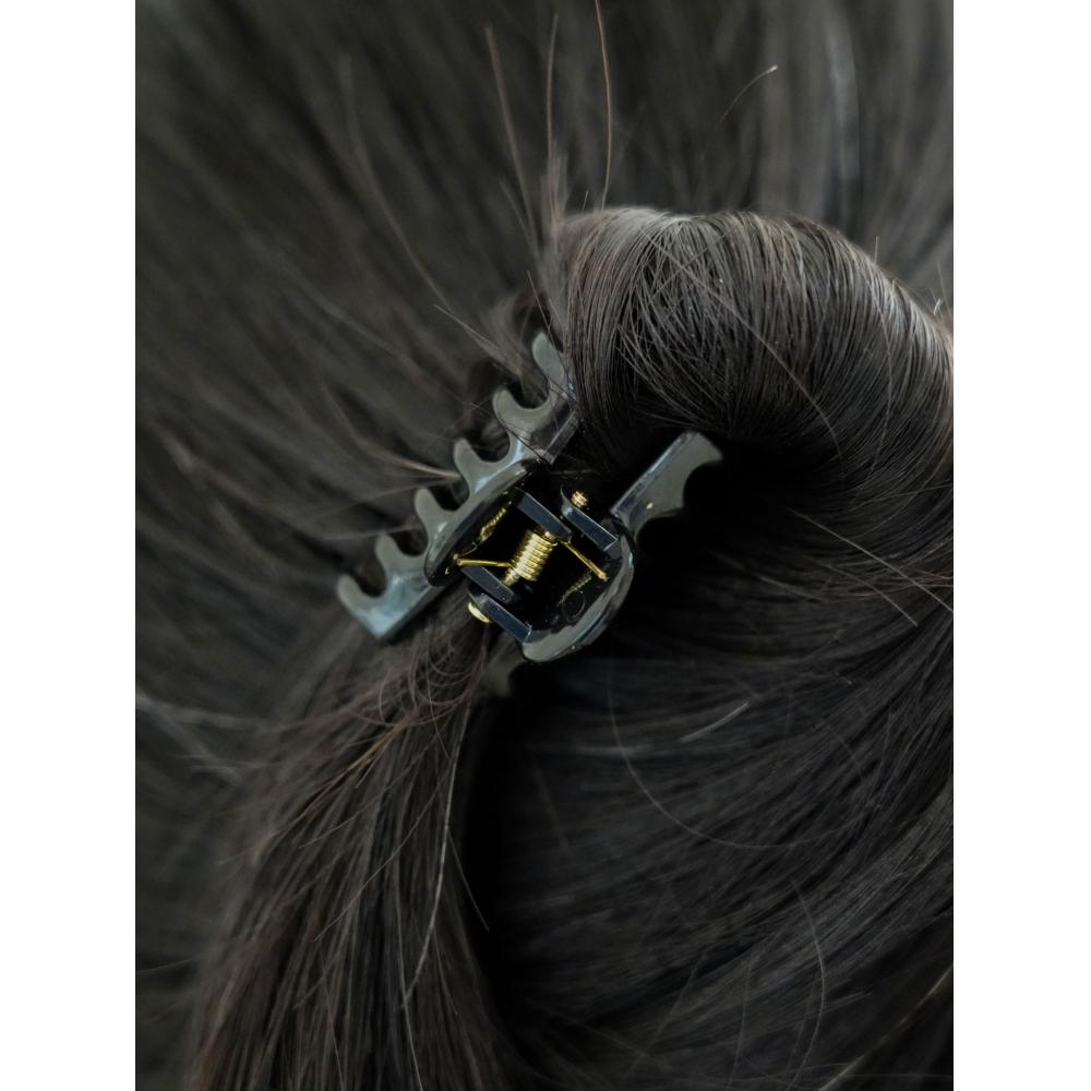 Daiso Hair Tongs Pins  Pack Of 8  Black