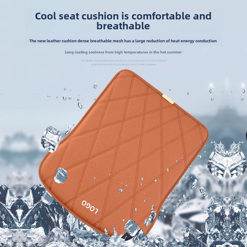 All-Season Nappa Leather Car Seat Cushions