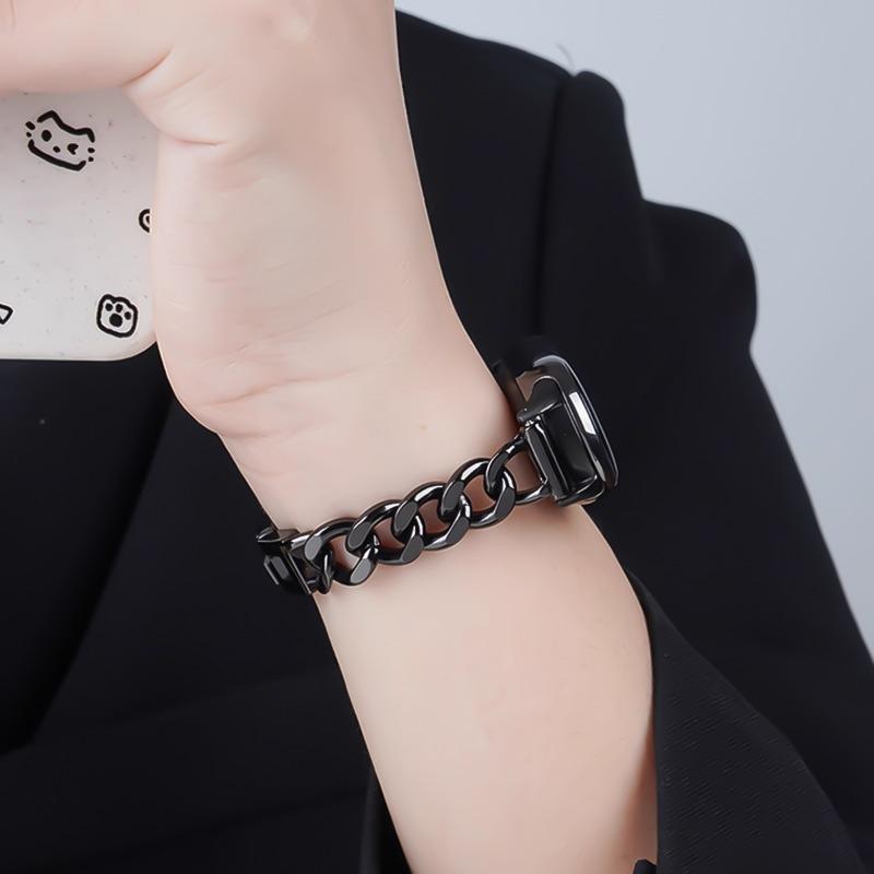 Correa de Acero Inoxidable de Lujo Para xiaomi mi band 10 9 8 Reemplazo de Correa para reloj inteligente para mi band 9 Pulsera Correa de reloj Accesorios