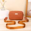 Mini Fashi gesteppte Crossbody-Tasche, Trendige PU-Umhängetasche, Damen-Freizeit-Handtasche & Münzbörse