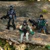 18 Pcs Special Forces Army Men Soldier Combat Movable Action Figures Army Guys Plastic Toy Soldiers Playsets Military Toy Men with Military Weapons