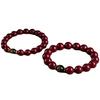 Cinnabar Buddha Beads Bracelet - Lucky Charm for Men & Women