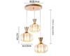 Modern Crystal Pendant Lamp Dining Room Lamp Bar Lamp Bedroom Hanging Light Fixture Lustres Simple Pendant Lights