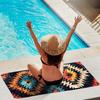 1PC Southwest Style Extra Large Beach Towel, Thickened Pool Towel for Adults, Universal for Men Women