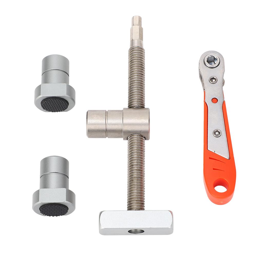 19mm Bench Dog Clamp Stainless Steel Woodworking Table Clamp with 2 Bench Dogs for Carpenters