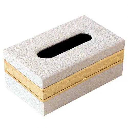 Faux Leather Home Car Tissue Box Storage Case Hotel Restaurant Paper Holder Car Organizer Decoration Tools Office Home Decoratio