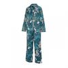 Biba Womens/Ladies Zebra Print Revere Collar Long Pyjama Set