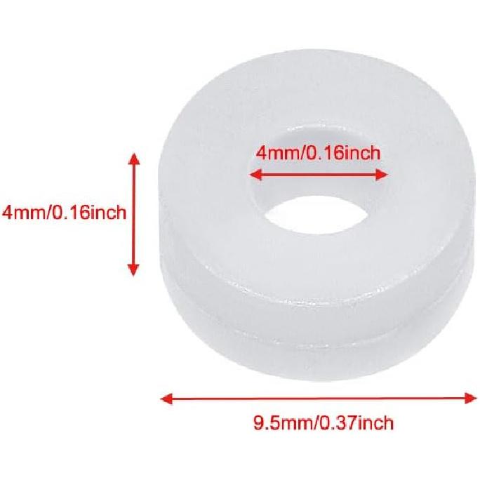 25 Pack Tire Air Chuck Sealing Gasket Replacement Rubber O Ring Pad Seals Washer for Tire Air Chucks with Clip Tire Inflator Nozzle Adapter Electric