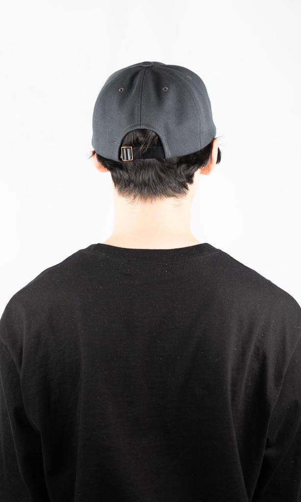 Fabulous Umpire Short Size Two-Tone Cap, Brim, All-Season, 57.5-60.0 cm, Gray/Black