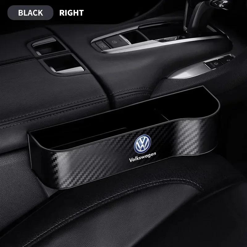 Car Seat Central Control Seat Gap Storage And Sorting Box For Volkswagen VW Passat Golf 4 5 6 Tiguan Polo Scirocco Jetta CC