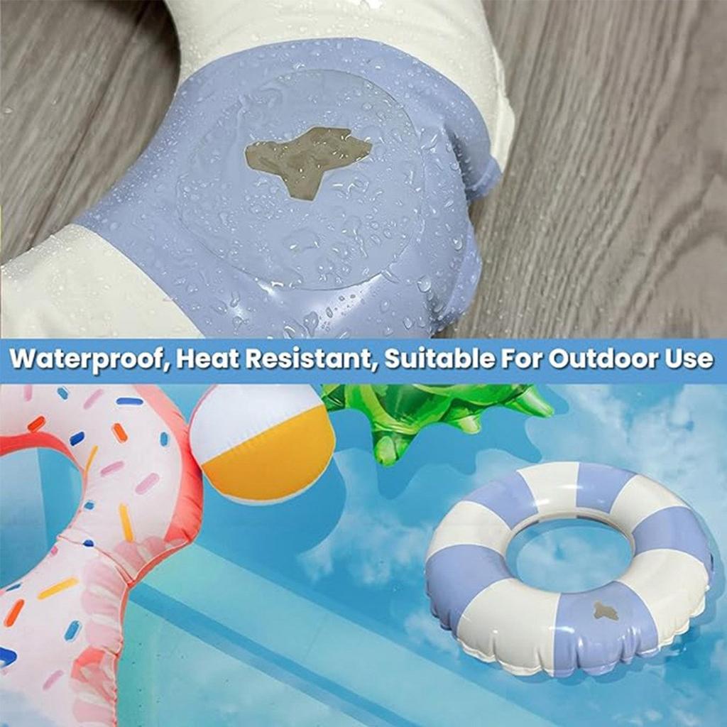 Self-Adhesive Repair Patches TPU Pool Patches Inflatable Pool Patches for Swimming Pool Inflatable Boats 7/10/15cm