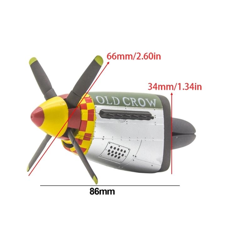 Car Air Outlet Clip Diffuser Accent with Aircraft Inspired Shape, Replaceable Scent Tablet Shell for Cabin Styling